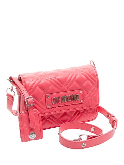 QUILTED S Mini Bag a tracolla fuxia - Borse Donna