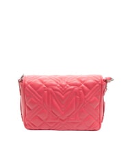 LOVE MOSCHINO QUILTED S Mini Bag a tracolla fuxia - Borse Donna - 4