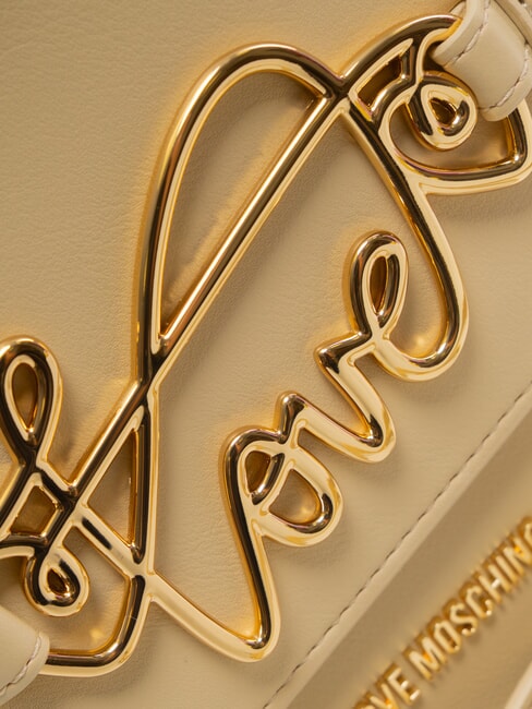 CURSIVE LOGO Borsa a spalla con tracolla beige - Borse Donna