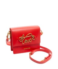 LOVE MOSCHINO CURSIVE LOGO Borsa a spalla con tracolla - Borse Donna