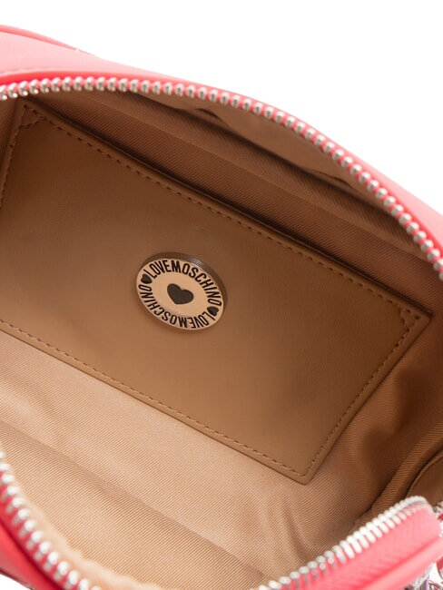 BIG LETTERING Mini Bag a tracolla fuxia - Borse Donna