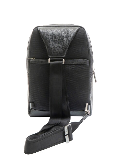 VIBE Borsello monospalla in pelle Nero - Tracolle Uomo