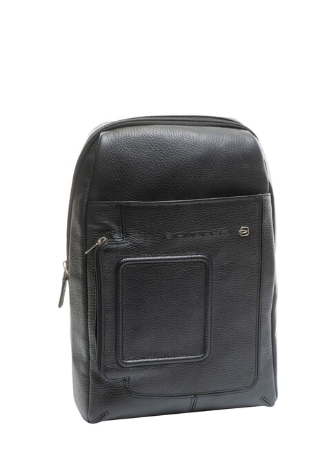 VIBE Borsello monospalla in pelle Nero - Tracolle Uomo