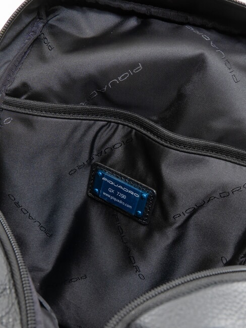 VIBE Borsello monospalla in pelle Nero - Tracolle Uomo