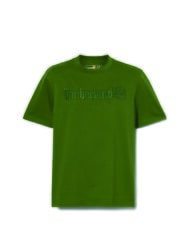 TIMBERLAND EMBROIDERY TONAL T-shirt in cotone black/forestgreen - T-shirt Uomo - 4