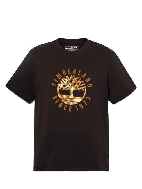 HOLIDAY FRONT GRAPHIC T-Shirt in cotone NERO - T-shirt Uomo