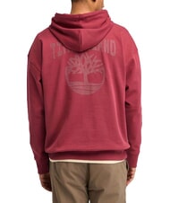 TIMBERLAND BACK LOGO  Felpa con cappuccio cordovan - Felpe Uomo - 2