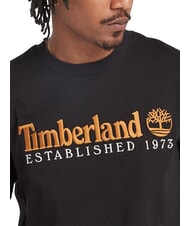 TIMBERLAND ESTABILISHED 1973 T-shirt in cotone NERO - T-shirt Uomo - 3