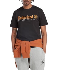 TIMBERLAND ESTABILISHED 1973 T-shirt in cotone NERO - T-shirt Uomo - 5