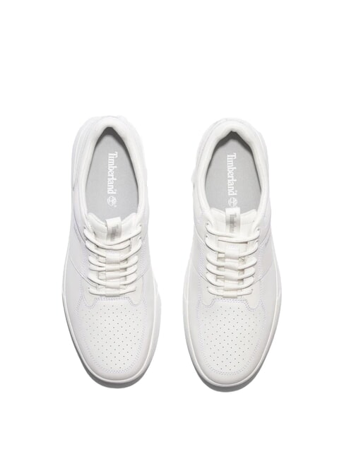 MAPLE GROVE Sneakers in pelle white full grain - Scarpe Uomo