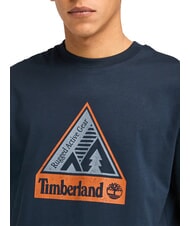 TIMBERLAND OUTDOOR INSPIRED  T-Shirt in cotone dark sapphire - T-shirt Uomo - 3
