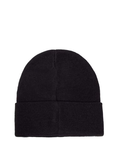 TONAL PATCH  Cappello con risvolto NERO - Cappelli