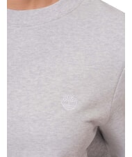 TIMBERLAND EXETER RIVER BRUSHED  Felpa in misto cotone light grey melange - Felpe Donna - 3