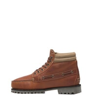 TIMBERLAND AUTHENTIC MID Stivaletti in pelle medium orange full grain - Scarpe Uomo - 3