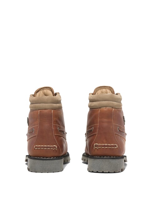 AUTHENTIC MID Stivaletti in pelle medium orange full grain - Scarpe Uomo