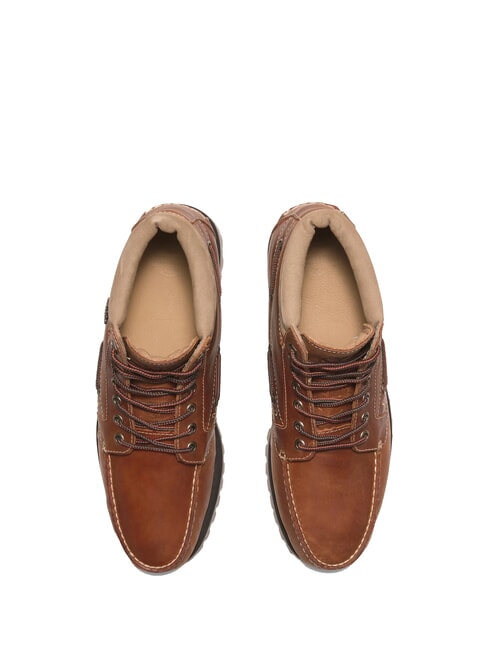 AUTHENTIC MID Stivaletti in pelle medium orange full grain - Scarpe Uomo