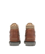 TIMBERLAND AUTHENTIC MID Stivaletti in pelle medium orange full grain - Scarpe Uomo - 4