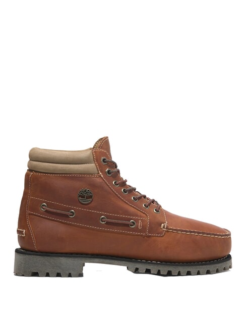 AUTHENTIC MID Stivaletti in pelle medium orange full grain - Scarpe Uomo