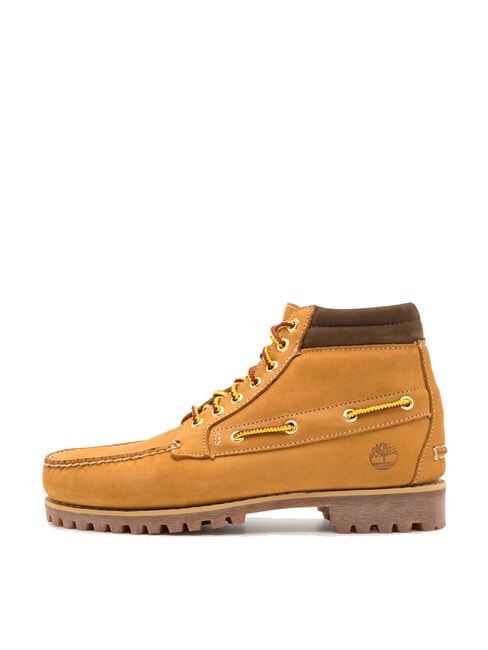 AUTHENTIC MID Stivaletti in pelle wheat nubuck - Scarpe Uomo