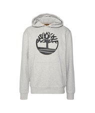 TIMBERLAND TREE LOGO Felpa con cappuccio medium grey heather - Felpe Uomo - 4