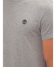 TIMBERLAND OYSTER RIVER  T-Shirt in cotone medium grey heather - T-shirt Uomo - 3