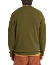 TIMBERLAND MERINO Maglione girocollo in misto lana darkoliv - Maglie Uomo - 2