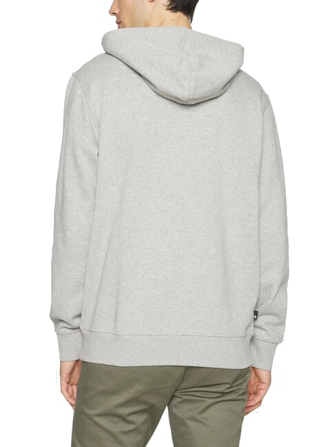 TREE LOGO Felpa con cappuccio medium grey heather - Felpe Uomo