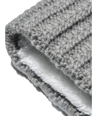 TIMBERLAND CABLE PREMIUM  Cappello con pon pon light/grey/heather - Cappelli - 2