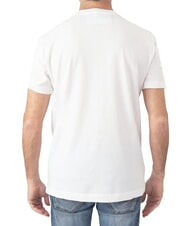 JOHN RICHMOND HERMOSO T-shirt in cotone con logo white/blk - T-shirt Uomo - 2