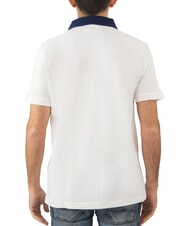 JOHN RICHMOND DABAK Polo mezza manica a V off-white - Polo Uomo - 2