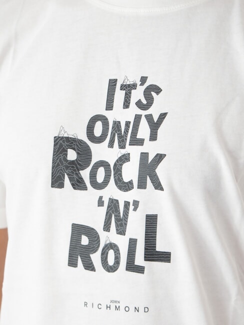 SPARTACO T-shirt in cotone con stampa off-white - T-shirt Uomo