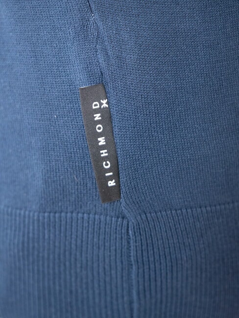 CUSMA Maglione dolcevita dress blue - Maglie Uomo