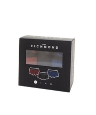 JOHN RICHMOND QY Set 3 boxer bwn/bk/blu - Slip Uomo - 6