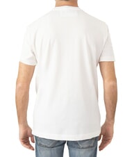 JOHN RICHMOND SPARTACO T-shirt in cotone con stampa off-white - T-shirt Uomo - 2