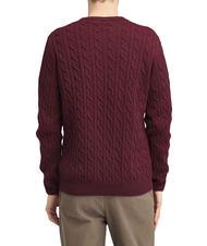 TIMBERLAND P-B LAMBWOOL Maglione girocollo in misto lana cordovanheather - Maglie Uomo - 2