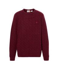 TIMBERLAND P-B LAMBWOOL Maglione girocollo in misto lana cordovanheather - Maglie Uomo - 4