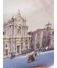 YNOT YESBAG Borsa a tracolla con stampa catania duomo - Borse Donna - 3