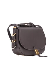 PINKO SADDLE Borsa a tracolla media in pelle con patta - Borse Donna