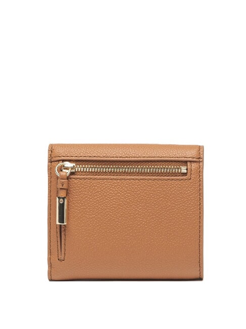 GOCCIA Portafoglio bifold medio in pelle brandy - Portafogli Donna