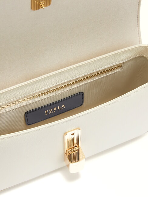 IRIDE  Borsetta a tracolla, in pelle PANNA - Borse Donna