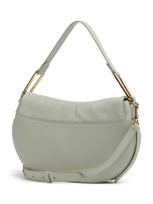 MAGIE SUEDE BIM Borsa a spalla in pelle scamosciata celadon green - Borse Donna
