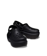 CROCS STOMP CLOG W Ciabatta sabot platform nero - Scarpe Unisex - 5
