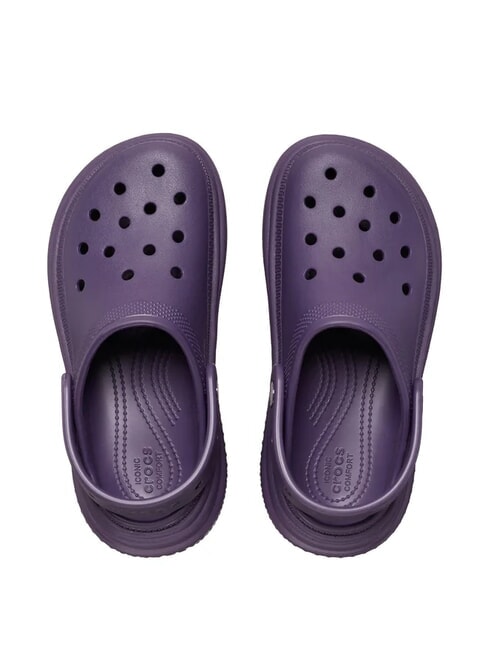 STOMP CLOG W Ciabatta sabot platform dark iris - Scarpe Unisex