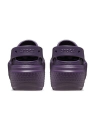CROCS STOMP CLOG W Ciabatta sabot platform dark iris - Scarpe Unisex - 5