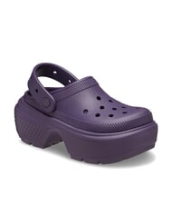 CROCS STOMP CLOG W Ciabatta sabot platform dark iris - Scarpe Unisex - 2