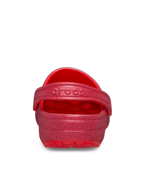 CLASSIC GLITTER CLOG W Ciabatta sabot cherry red - Scarpe Donna