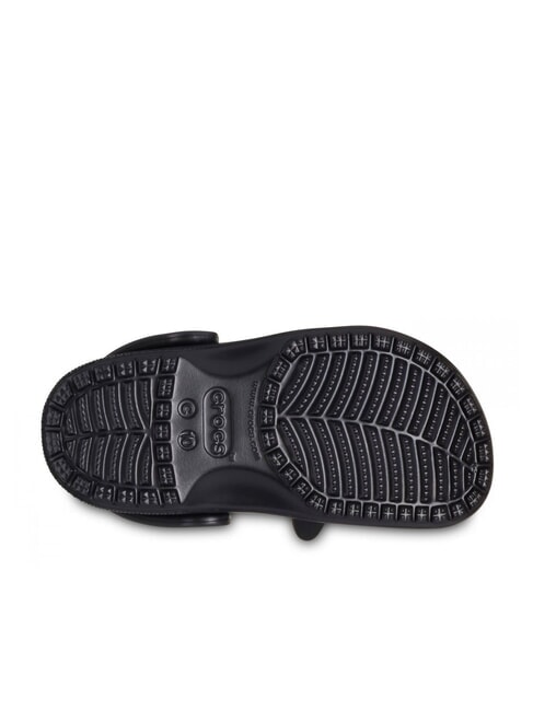 CLASSIC GLOW BLACK CAT CLOG T Ciabatta sabot nero - Scarpe Bambino