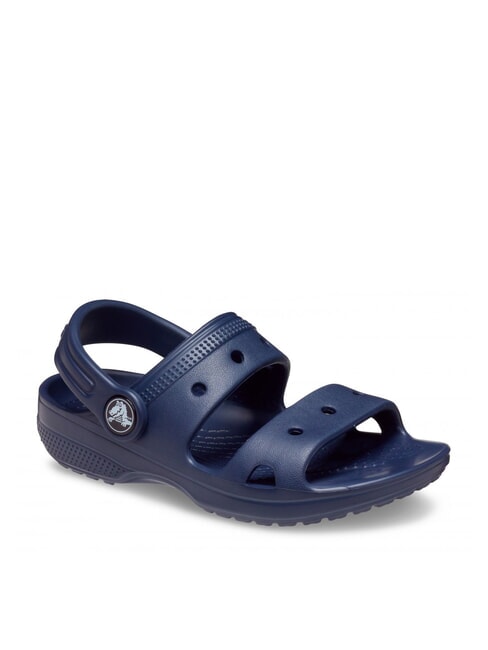 CLASSIC CROCS SANDAL T Ciabatta con fasce navy - Scarpe Bambino