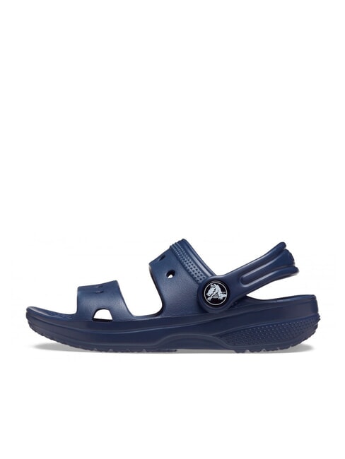 CLASSIC CROCS SANDAL T Ciabatta con fasce navy - Scarpe Bambino