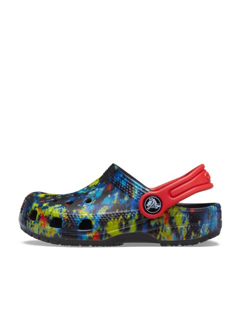 CLASSIC TIEDYE GRAPHIC GLOG T Sandalo sabot turq tonic/mullti - Scarpe Bambino